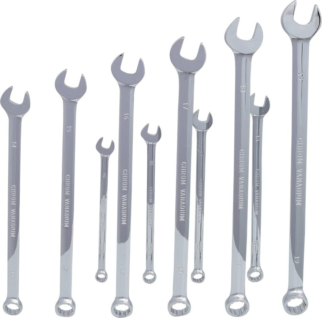 KS Tools 519.0660 CHROMEplus Ringmaulschlüssel-Satz, XL, 10-tlg.
