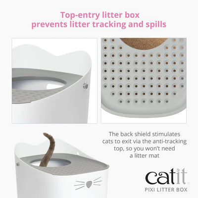 Catit - Pixi top Entry Cat Litter Box - (H44081)