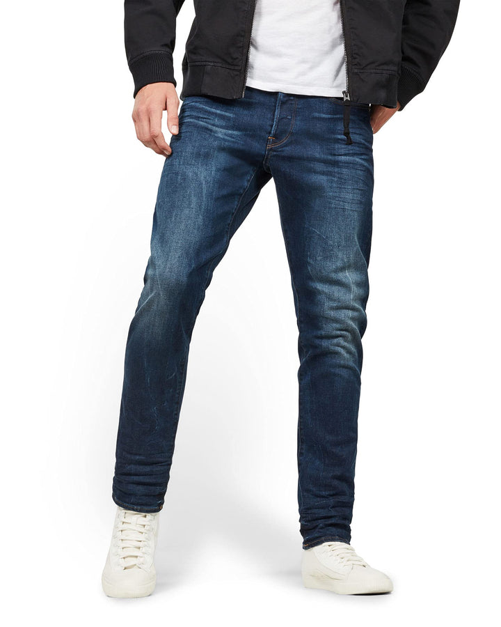 G-STAR Herren 3301 Regular Tapered Jeans 26W / 30L Blau (Dk Aged 51003-6553-89), 26W / 30L Blau (Dk