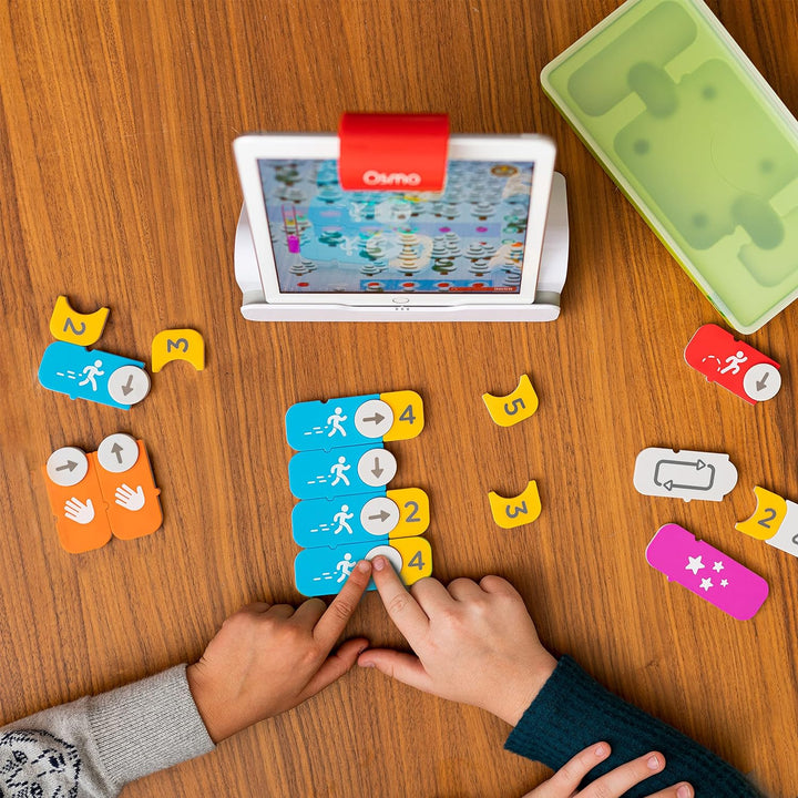 Osmo - Coding Family Bundle für iPad & Fire-Tablet - 3 Lernspiele - 5-10+ Jahre - spielend Programmi