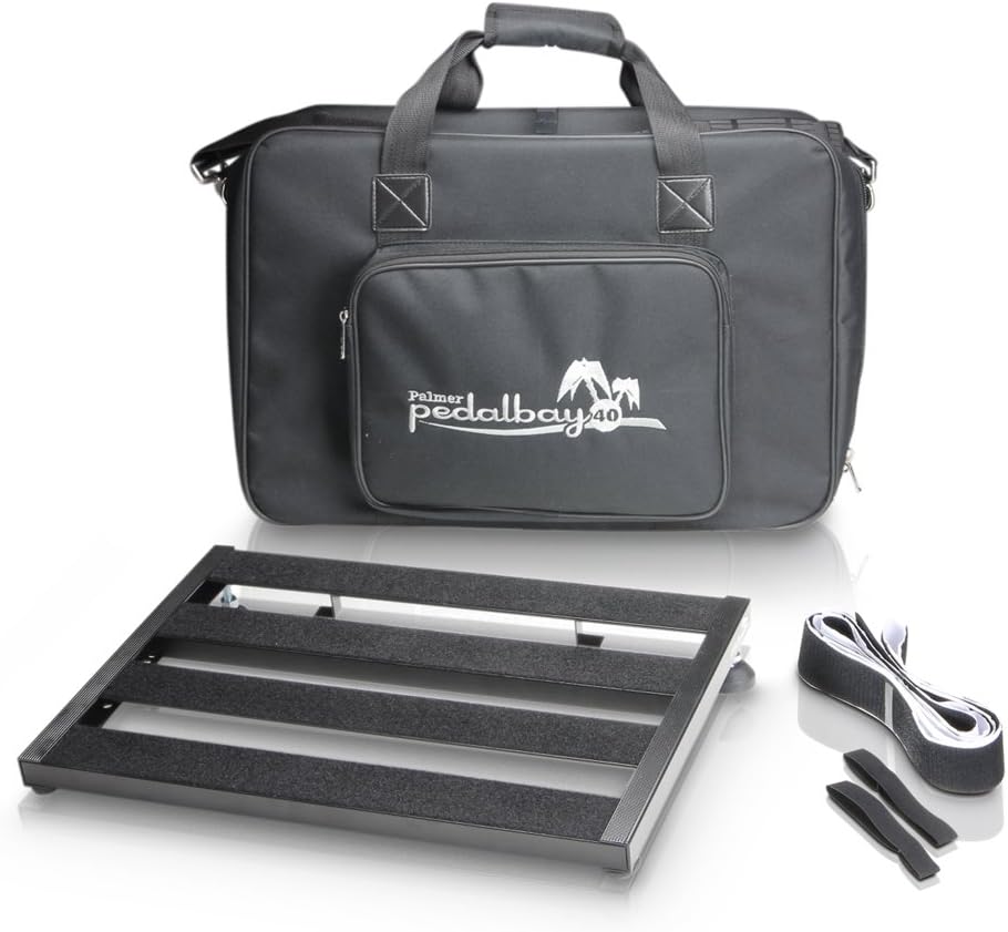 Palmer MI PEDALBAY 40-Variables Pedalboard mit gepolsterter Tragetasche 45 cm, 45 cm
