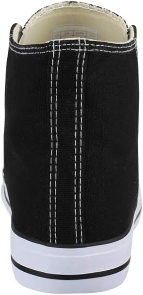 Elara Unisex Kult Sneaker | Bequeme Sportschuhe für Damen und Herren | High Top Textil Schuhe|Chunky
