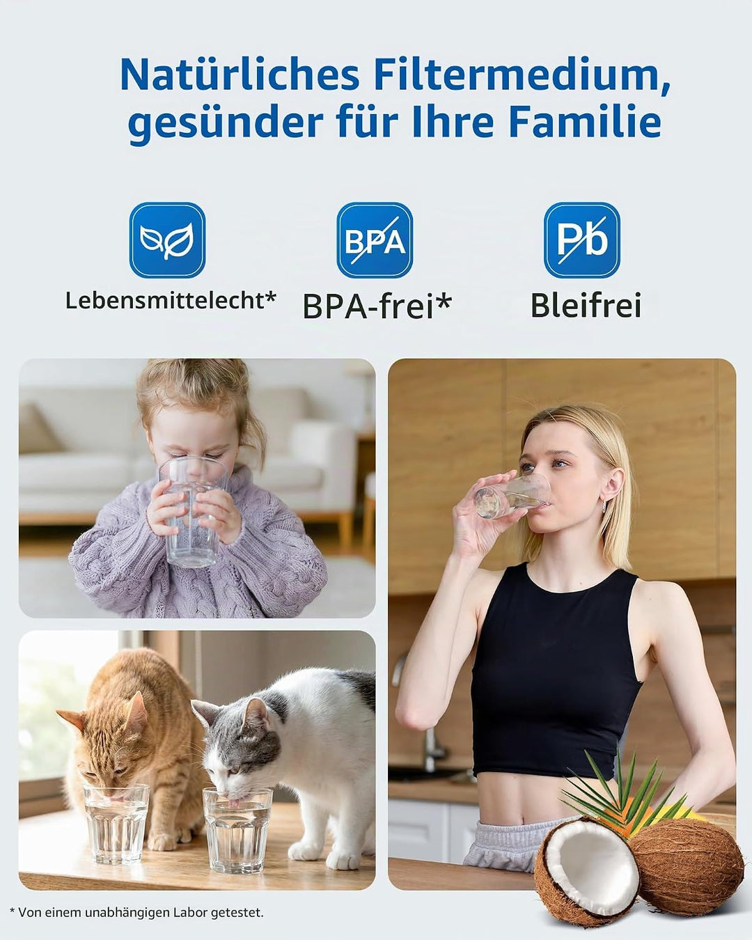 Maxblue DA29-00003G Kühlschrank Wasserfilter, Kompatibel mit Samsung® Aqua Pure Plus DA29-00003G, DA