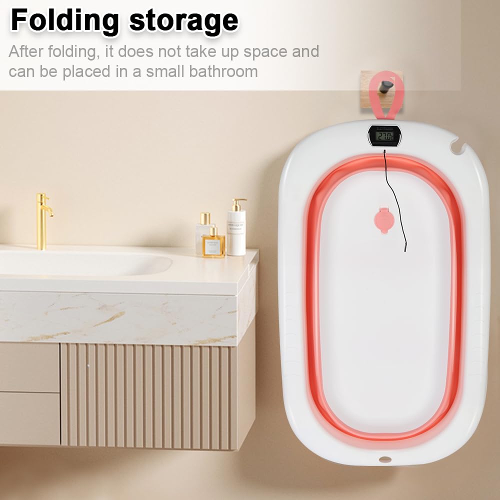 Babybadewanne, faltbar, für Neugeborene, wesentliche Elemente für Neugeborene, Babywanne für Babys u