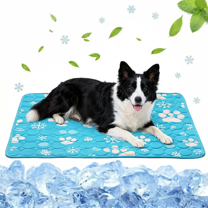 Kühlmatte für Hunde Selbst Kühlende Hundematte Waschbar Hundematte Sommer Kühlbett für grosse, mitte