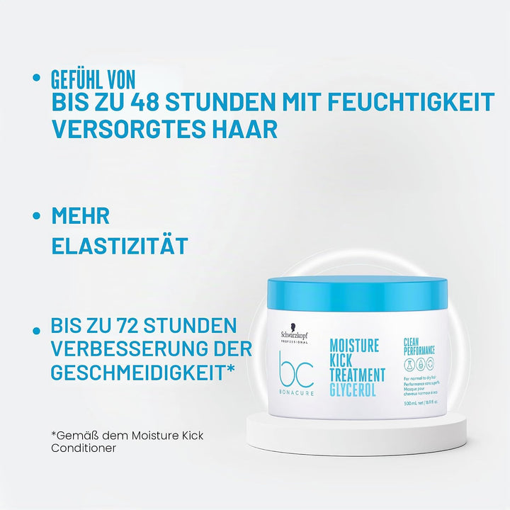 Schwarzkopf Bonacure Moisture Kick Behandlung Glycerol 500 ml