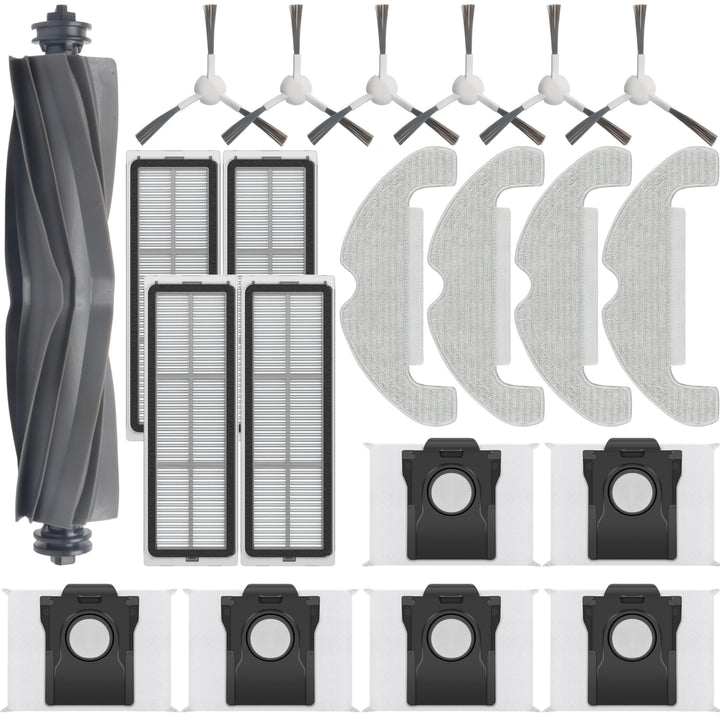 21Pcs Stück Zubehör für Dreame L10s Pro Ultra Heat/X30 Ultra Saugroboter, Bestehend Aus 1 Hauptbürst