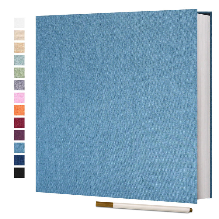 Vienrose Fotoalbum, selbstklebend, 10,2 x 15,2 cm, 12,7 x 17,8 cm, 21,6 x 27,9 cm, Scrapbook mit Met