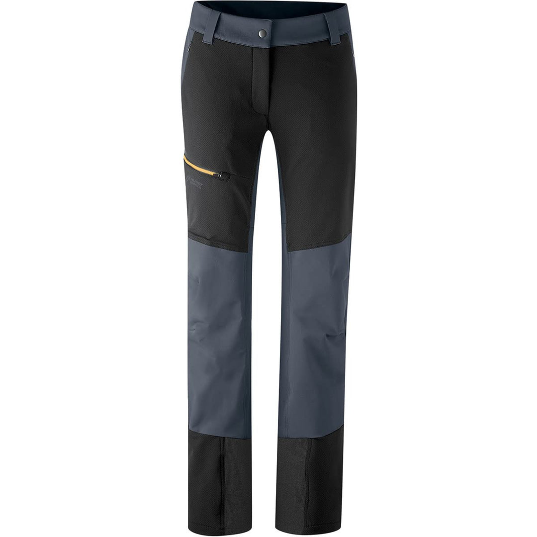 Maier Sports Damen Ofot Hybrid Hose Bergsporthose Skitourenhose Blau 36, Blau 36
