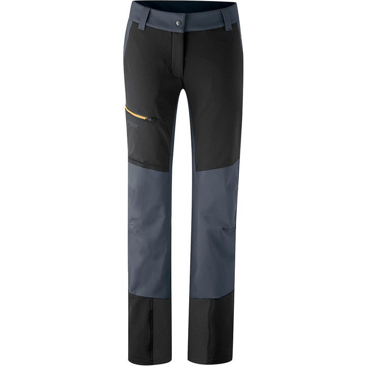 Maier Sports Damen Ofot Hybrid Hose Bergsporthose Skitourenhose Blau 36, Blau 36