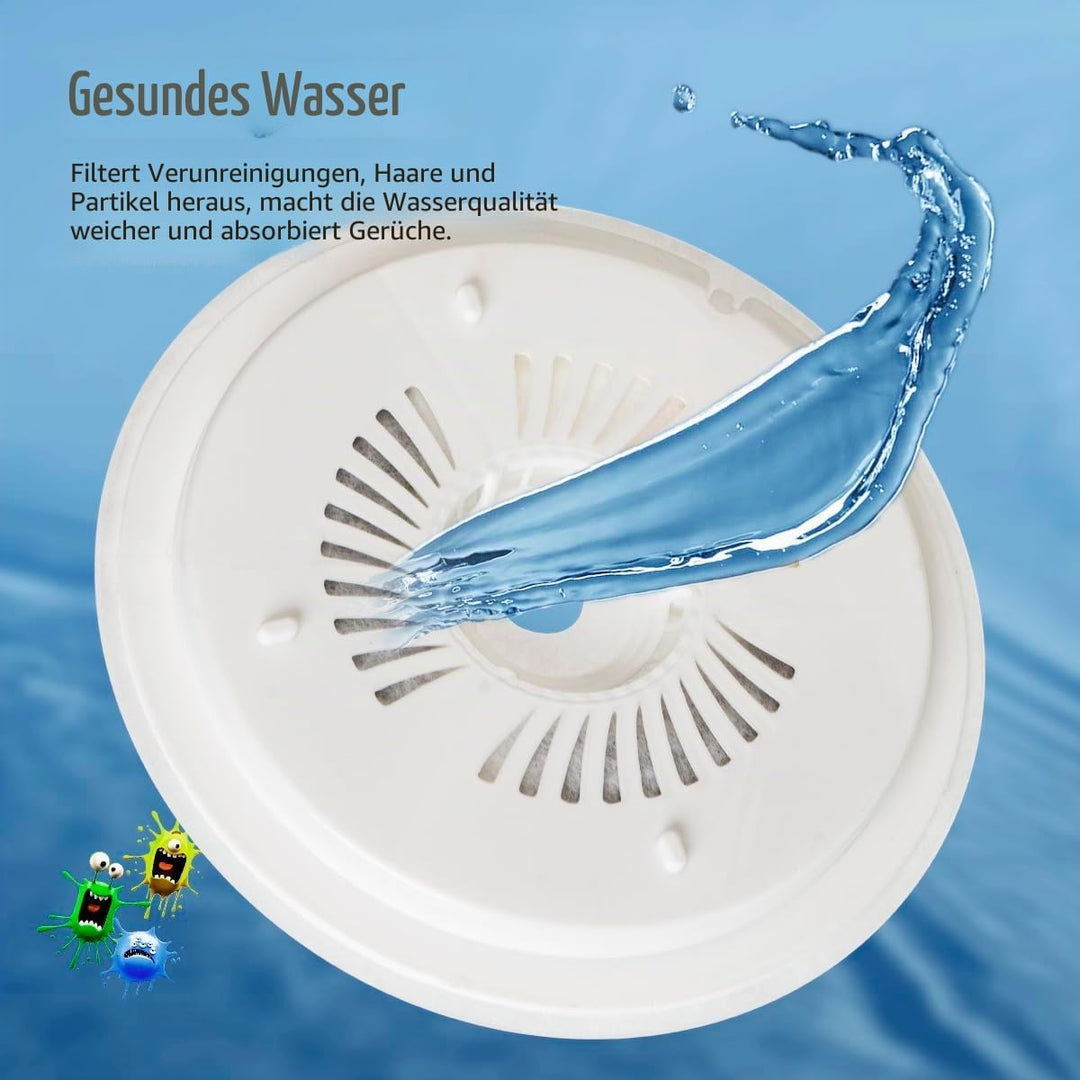 Wasserspender für Katzen und Hunde, kompatibel mit PETKIT Ever Weet 2S/3/3 Pro/Solo/Solo SE, mit Fil