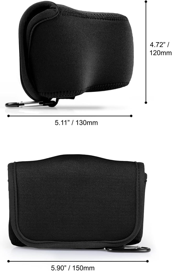 MegaGear Ultraleichte Neopren-Kameratasche kompatibel mit Nikon Z fc (16-50mm) (Black) Mg2012 Schwar