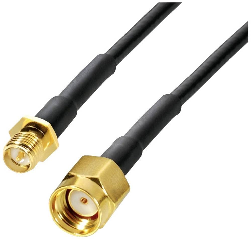 Wittenberg Antennen WLAN-Antennen Verlängerungskabel [1x SMA-Reverse-Buchse - 1x SMA-Reverse-Stecker