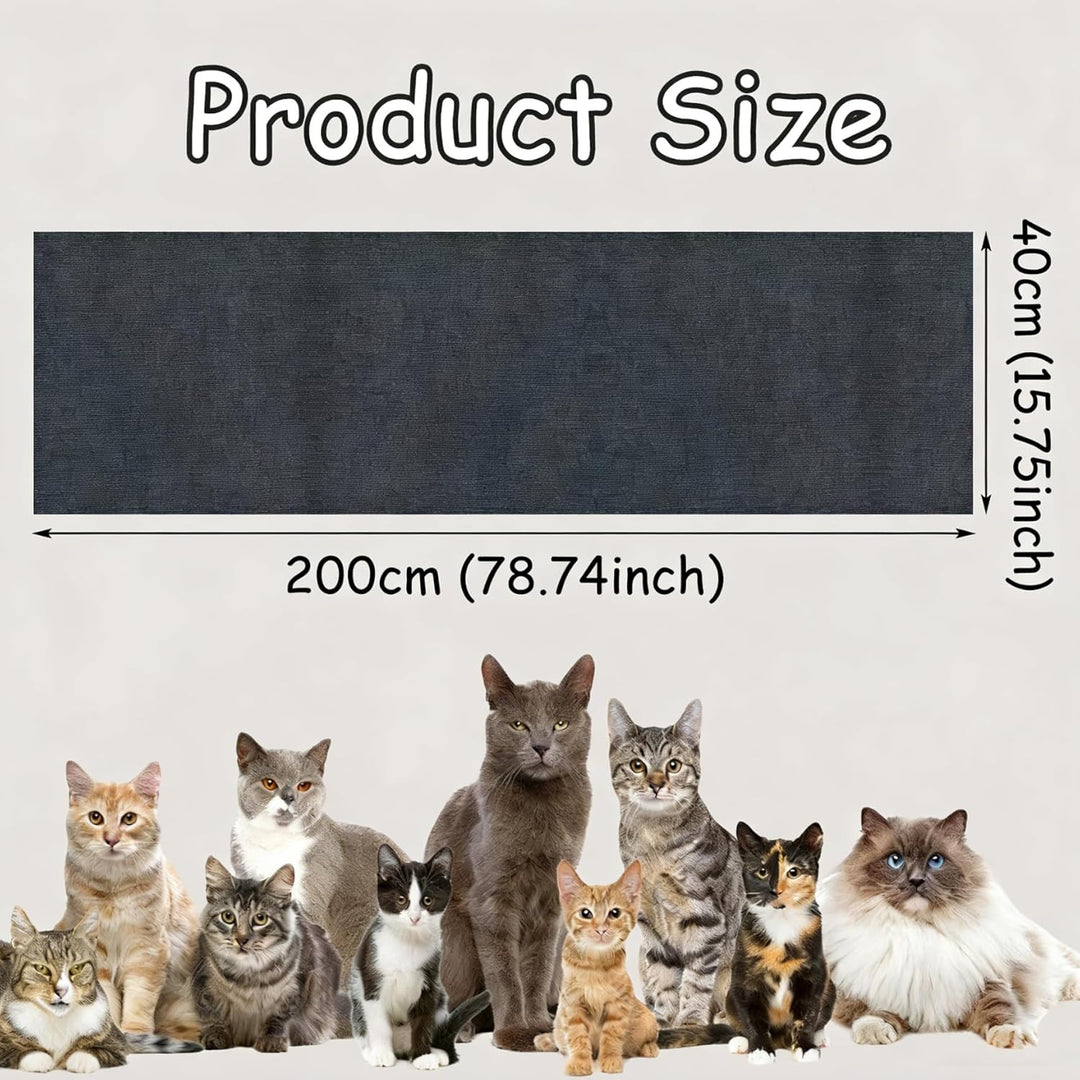 Kratzmatte Selbstklebend Katze, DIY Kratzbrett, Kratzschutz Sofa, Katze Kratzschutz, Katzenkratzer K