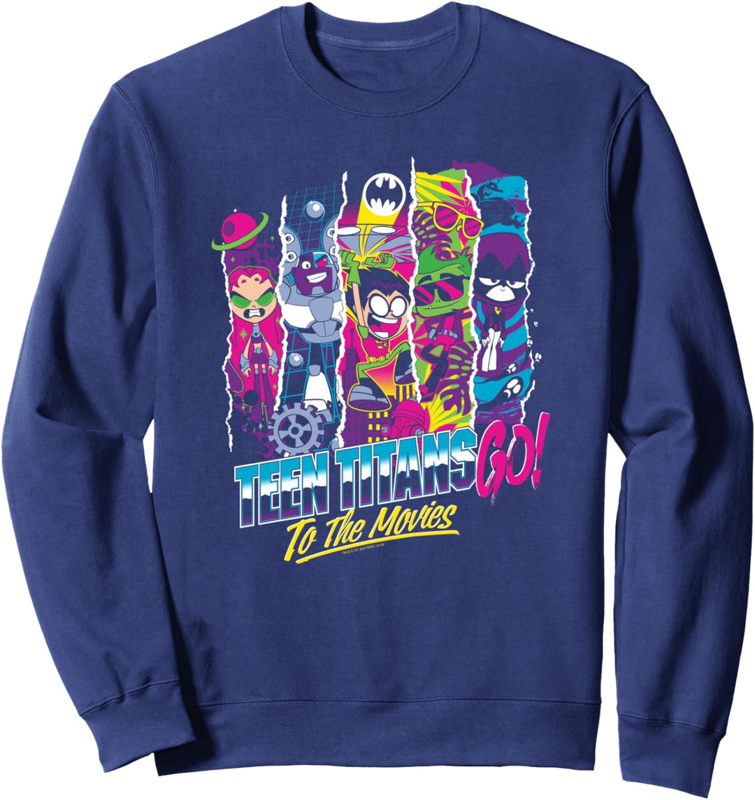 Teen Titans Go! To the Movies Group Panels Sweatshirt