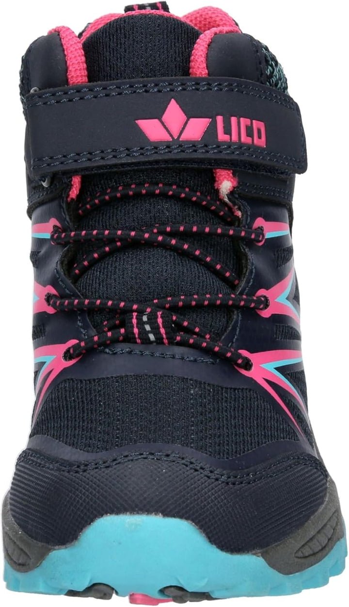 Lico Unisex Kinder Fernley Vs Traillaufschuhe 37 EU Marine Pink Türkis, 37 EU Marine Pink Türki