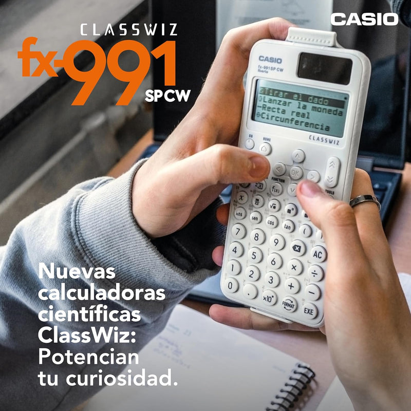 Casio FX-991SP CW Wissenschaftlicher Taschenrechner, empfohlen für den spanischen und portugiesische