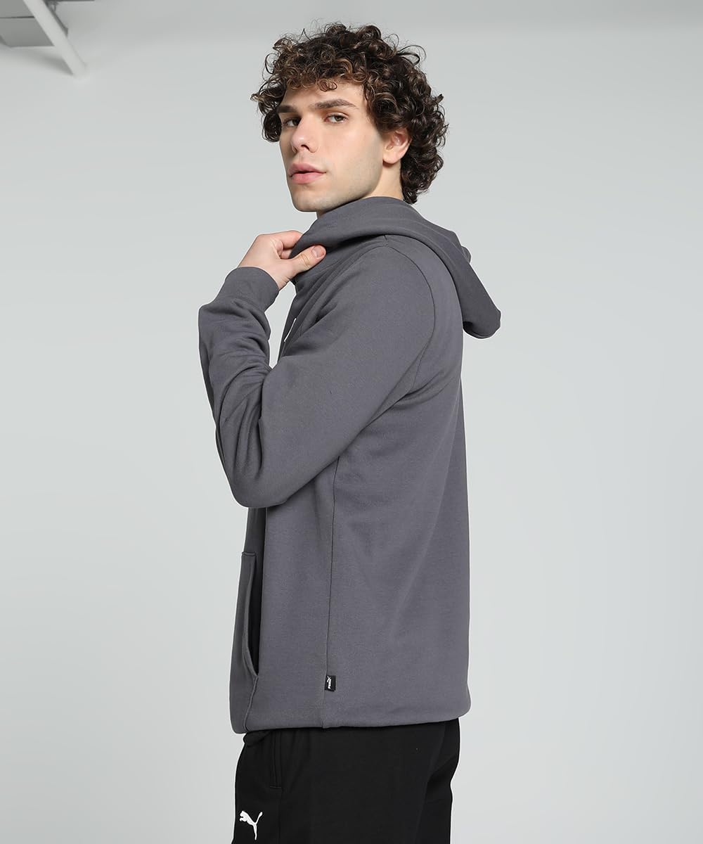 PUMA Herren Better Essentials Hoodie FL Sweat (1er Pack), Galaktisches Grau