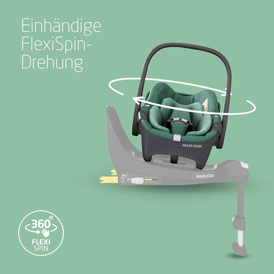 Maxi-Cosi Pebble 360 i-Size Babyschale Drehbar, Neugeborenen Autositz 360 Grad, 0–15 Monate (40–83 c