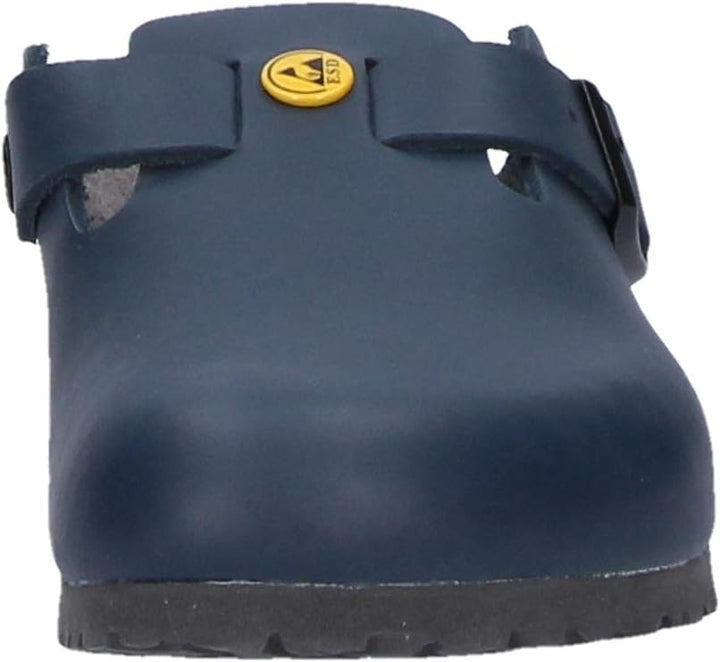 BIRKENSTOCK Herren Clogs Boston ESD 41 EU Schmal Blau, 41 EU Schmal Blau