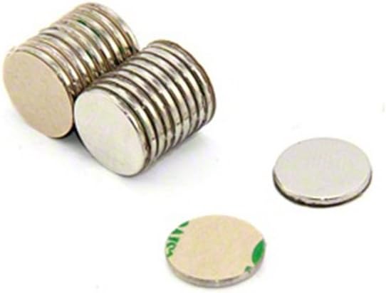 Magnetastico® | 20 Stück Selbstklebende Neodym Magnete N52 Scheibe 20x1 mm | Starke Klebemagnete mit