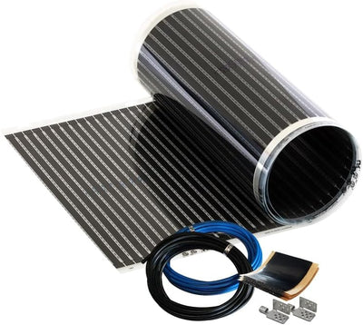 Calorique Infrarot Heizfolie Elektrische Fussbodenheizung 50 cm Set 220 W/m² 4,0 m² - effiziente und