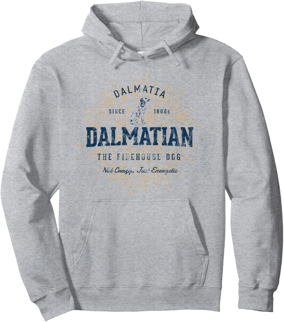 Retro Vintage Dalmatiner Pullover Hoodie