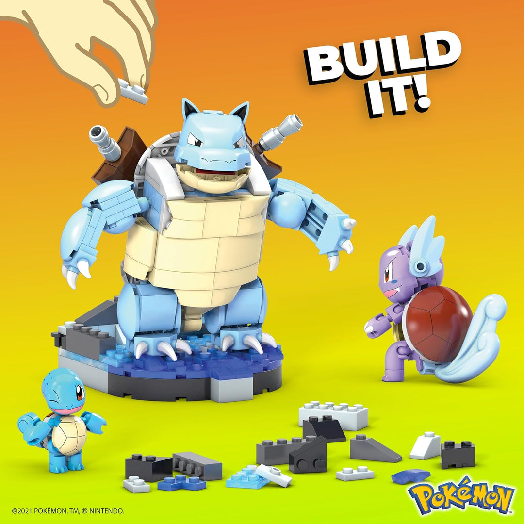 MEGA HDH93 - Mega Construx Pokémon Entwicklungs Set Baukasten, Bauspielzeug für Kinder, tolles Spiel