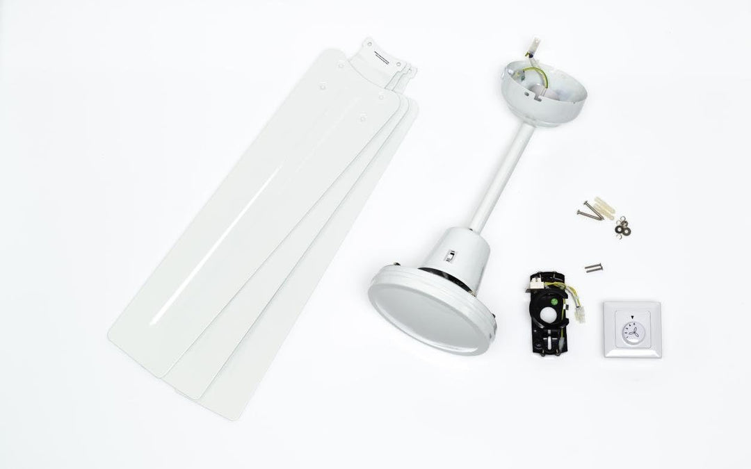Westinghouse Lighting Deckenventilator Industrial weiss 7226840 142 cm Durchmesser Weiss Single, Wei