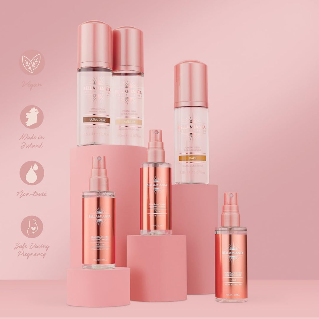 Bellamianta - Fragrance Free Tanning Water Light 100 ml