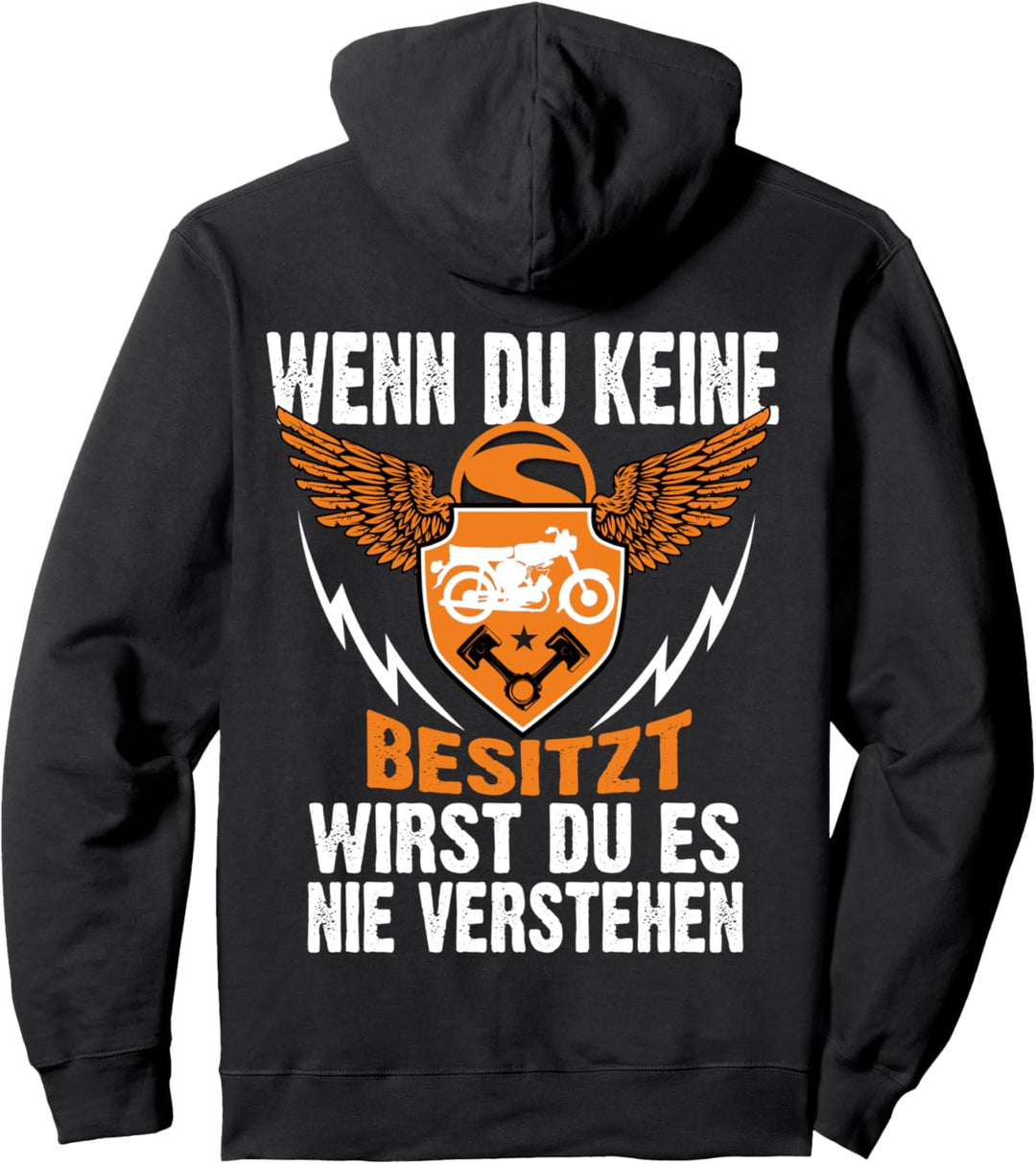 DDR Moped Wenn Du Keine Besitzt Wirst Du Es Nie Verstehen Pullover Hoodie