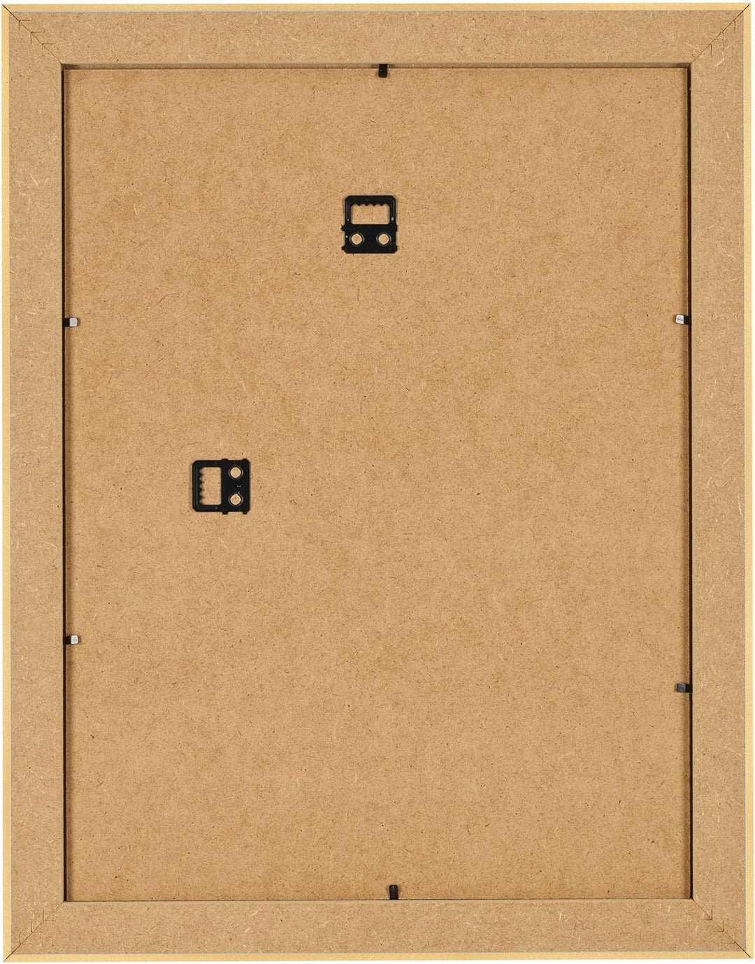 yd. Your Decoration - Bilderrahmen 75x100 cm - Gold Matt - Bilderrahmen aus MDF mit Acrylglas - Anti