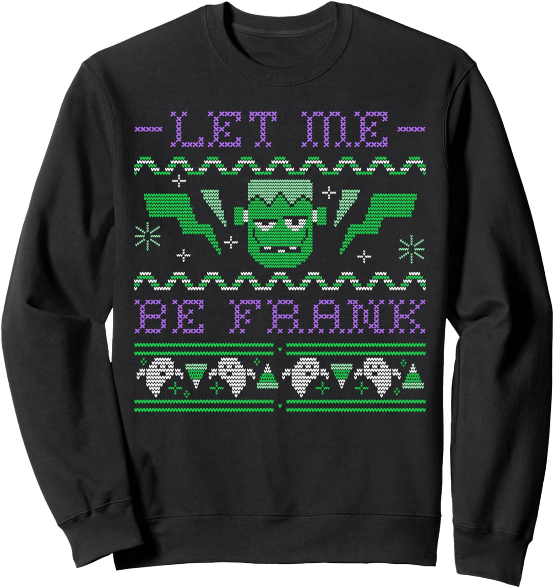 Frank hässliches Frankenstein lustiges Kostüm Halloween Sweatshirt