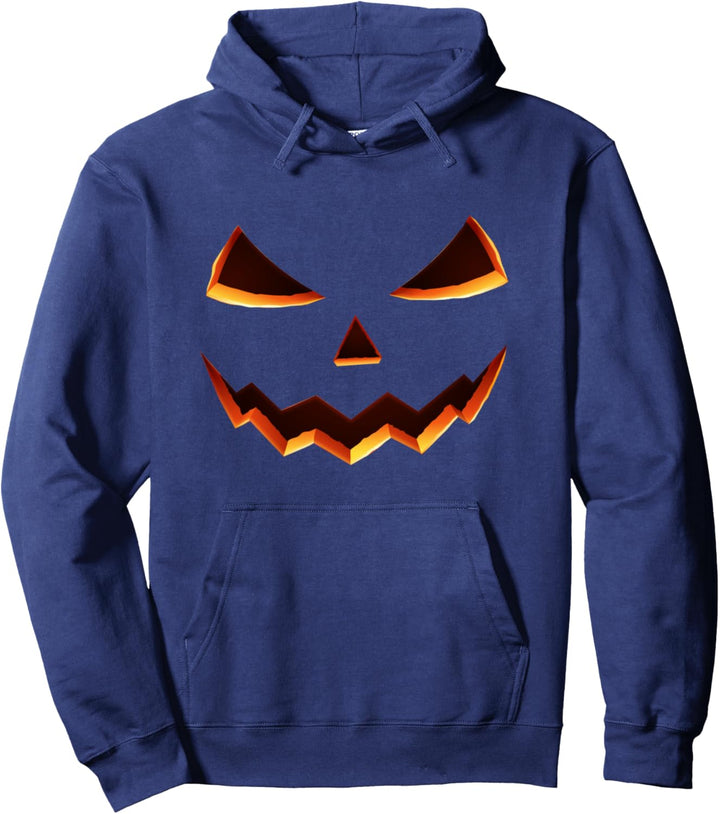 Kürbisgesicht Halloween Kostüm Pullover Hoodie