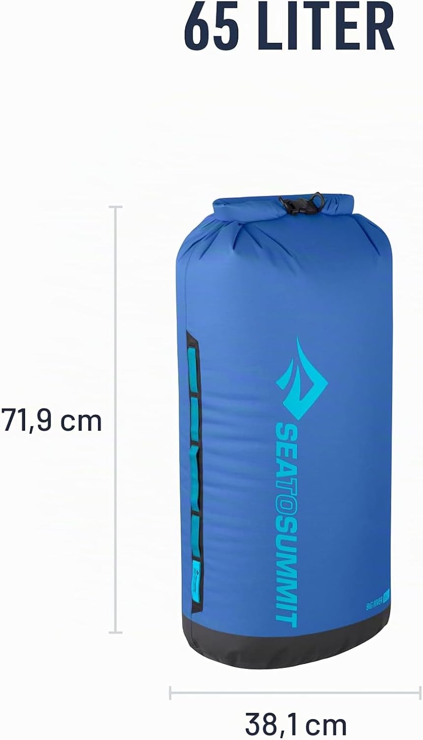 Bolsa estanca BIG RIVER 65L azul