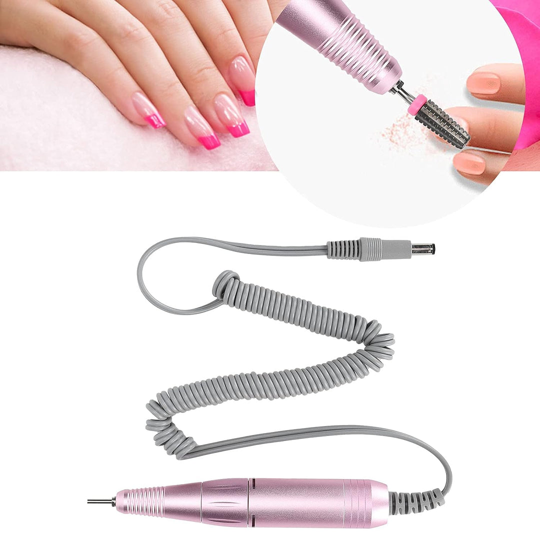Handstück für Nagelfräser, Nagelbohrer Griff Nail Art Bohrer Handstück Nagelpoliermaschine Elektrisc