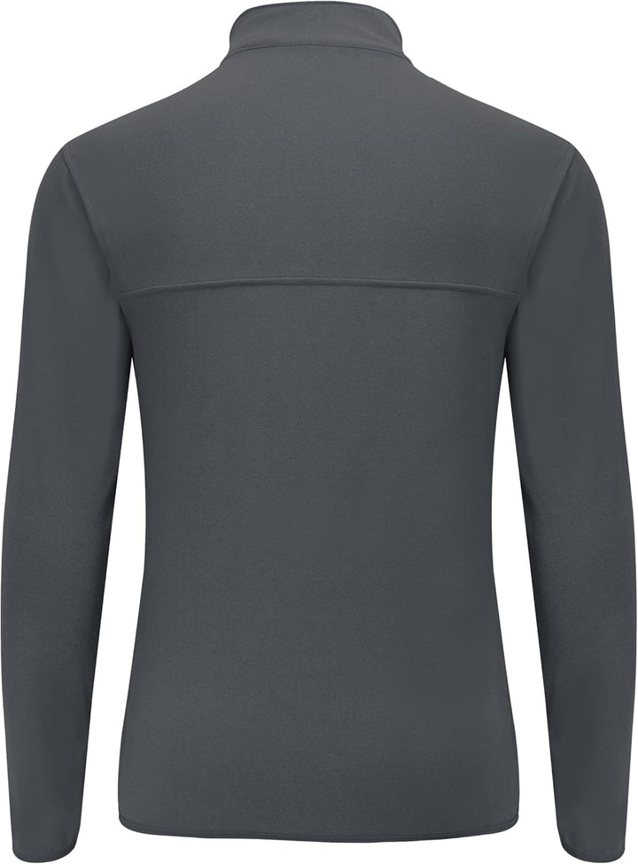 WILLIT Pullover Herren Fleece Sweatshirt mit reissverschluss Fleecepullover Arbeitspullover Atmungsa