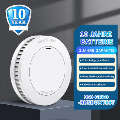 XINDUM Mini Rauchmelder 3er Set, Feuermelder mit 10 Jahre Batterie, TÜV-Zertifiziert, Rauchwarnmelde