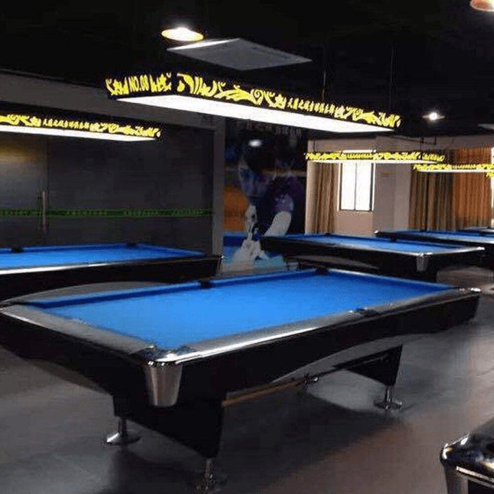 9ft Billard Pool -tischdecke Kissenstreifen Snooker Stoff Filz Premium Billardtisch Abdeckung Snooke