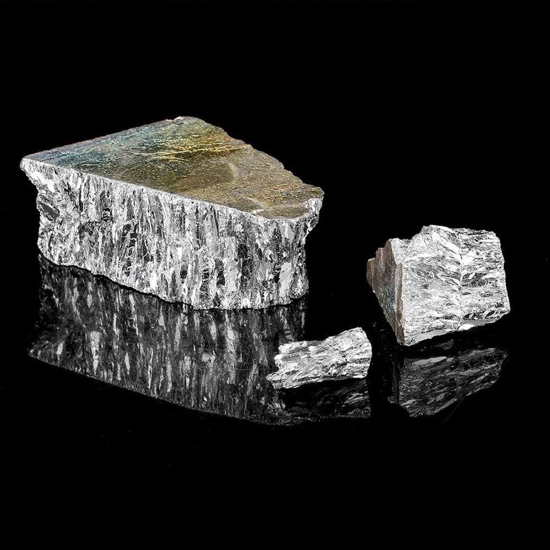 Wismut Metall Ingot Chunk 99,99% Reines Kristall Geodes zur die Herstellung der Kristalle, Angelköde