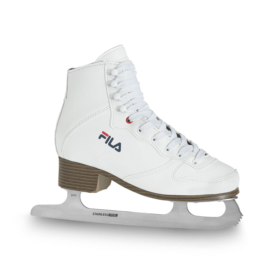 FILA Damen Eve Ace Kunstlaufschlittschuh Eiskunstlauf &amp; Eislaufen | Edelstahlkufe | Starker Halt &amp; h