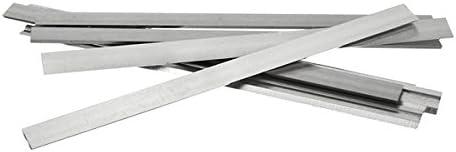 MASUNN 8 Stück 82 mm x 5,5 mm Hss Hobelmesser umkehrbar für Bosch Black Decker Mafell