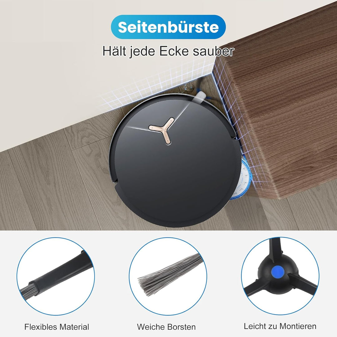 25 Stück Zubehörset für ECOVACS DEEBOT T50 Pro Omni / T50 Omni / T50 Pro Omni Gen2 Saugroboter, mit