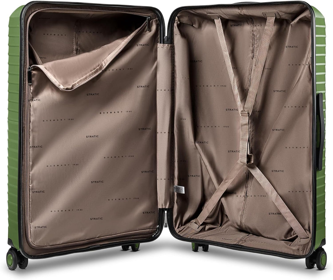 Stratic Check-in Koffer für Damen und Herren | grosser XL Trolley 50 x 29 x 76 cm aus hochwertigem,