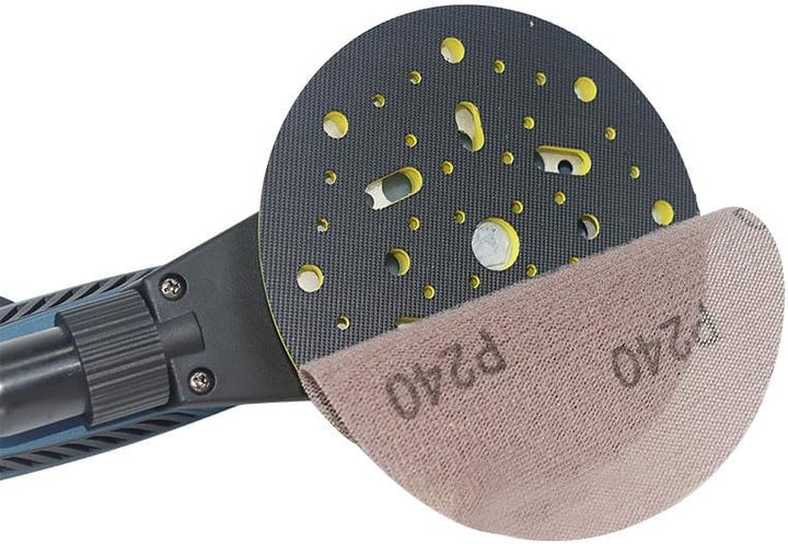 Exzenterschleifer, elektrisch, 150 mm (360 W, Orbitaldurchmesser 5,0 mm, 4000 – 10.000 U/min, 7 Gesc