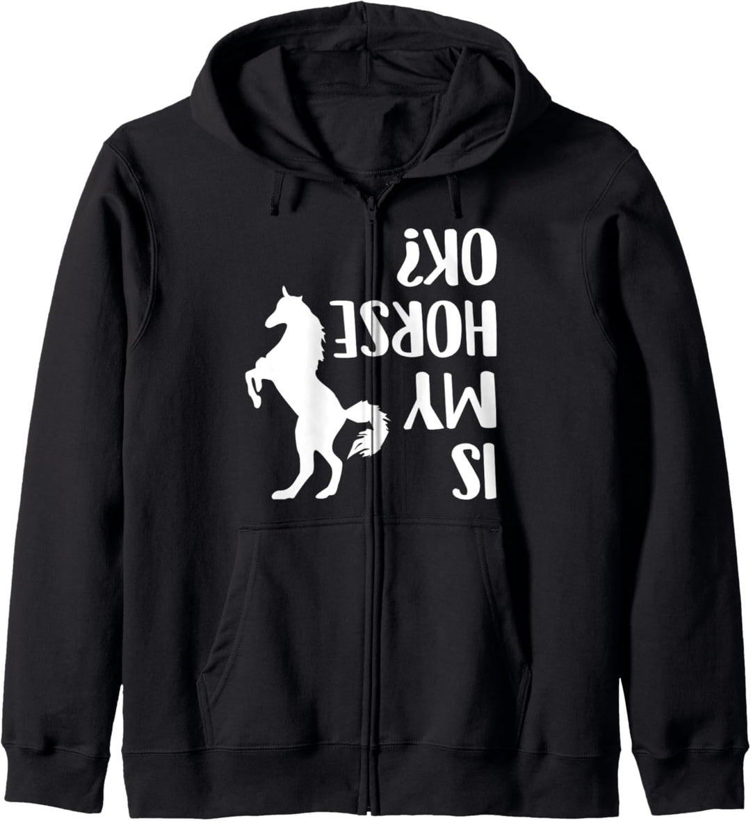 Reiten Ist mein Pferd ok? Reiten Araber Dressur Voltigieren Kapuzenjacke