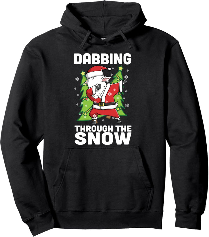 Dabbing Through The Snow Ziege Weihnachten Haustier Pullover Hoodie