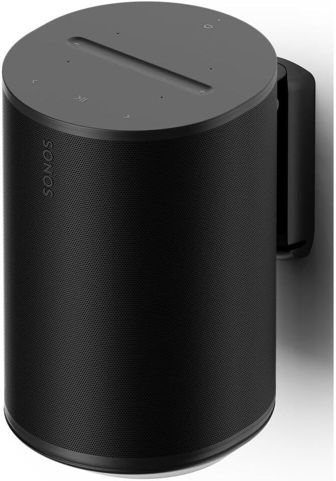 Flexson Wandhalterung für Sonos ERA100 - Schwarz (Single) Single Schwarz, Single Schwarz