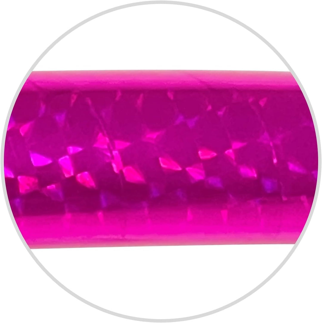 Hoopomania Kinder Hula Hoop Reifen, Hologramm Muster, Ø60/70/80cm Ø80cm Pink, Ø80cm Pink