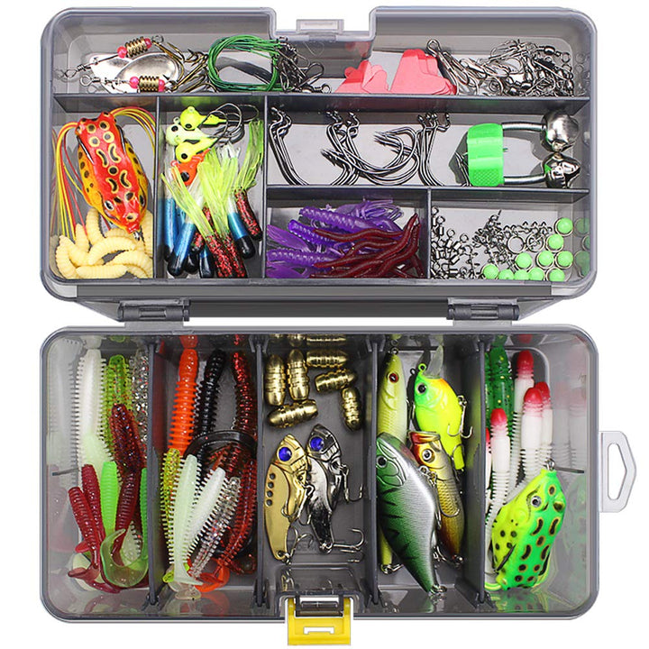 Leeko Angelköder, Spinner Angeln Set, Kunstköder Blinker Gummiköder für Hecht Forelle Zander